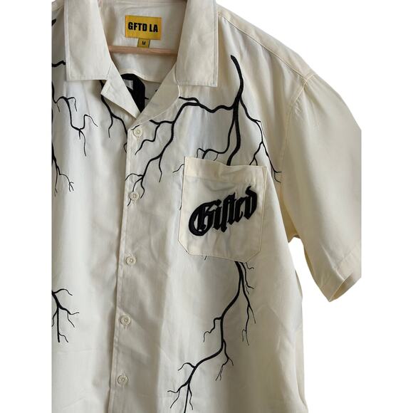 GFTD LA Lightning Button-Up Shirt NWT – Size M - Picture 3 of 11